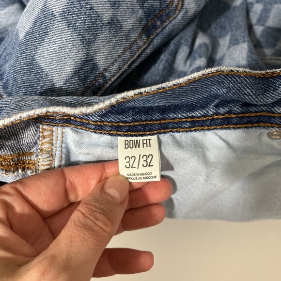 BDG Urban Outfitters Square Bow Fit Jeans Women’s Size 32 - Picture 8 of 14